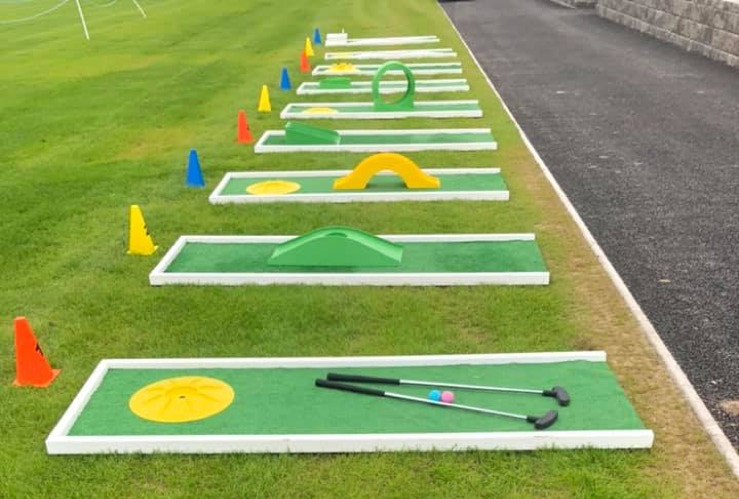 9 hole mini golf hire Northern Ireland