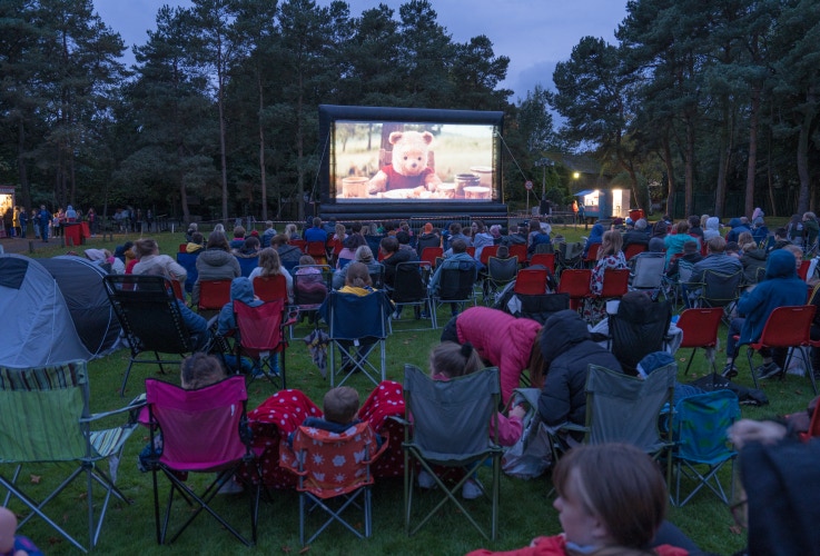 Sit out cinema hire Northern Ireland. Movies in the park Belfast