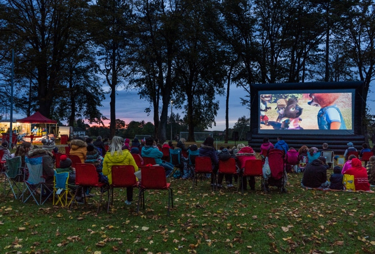 portable cinema hire Northern Ireland Coleraine