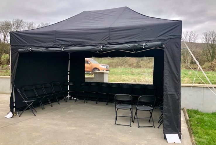 Funeral marquee hire northern Ireland