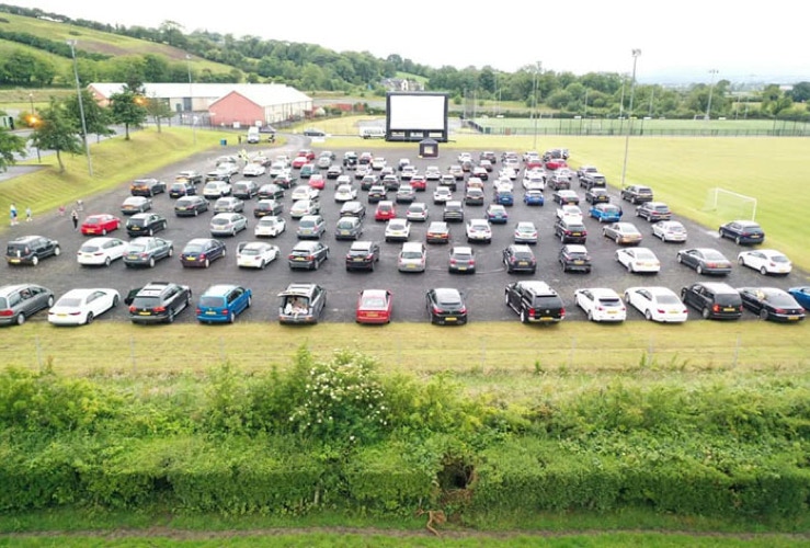 mobile drive in cinema Northern Ireland