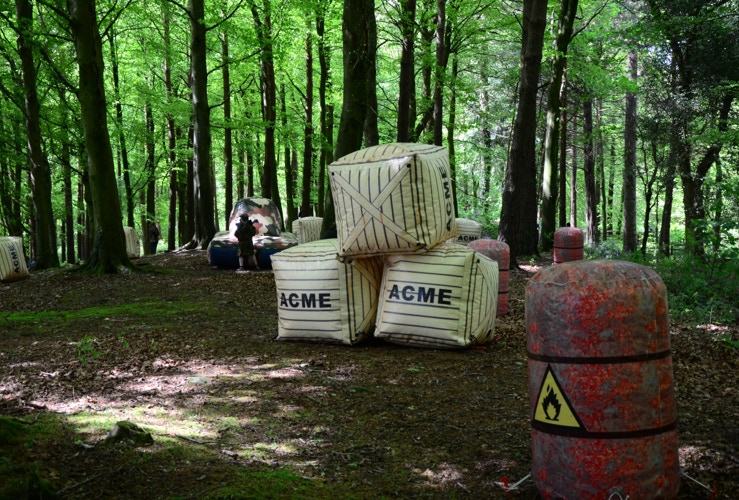 Laser tag in the forest for hire Northern Ireland