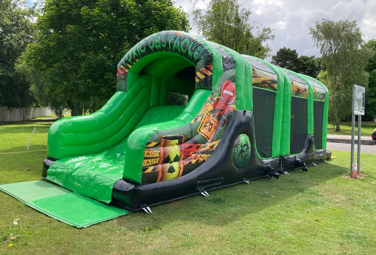 Inflatable obstacle course hire Mid Ulster Northern Ireland