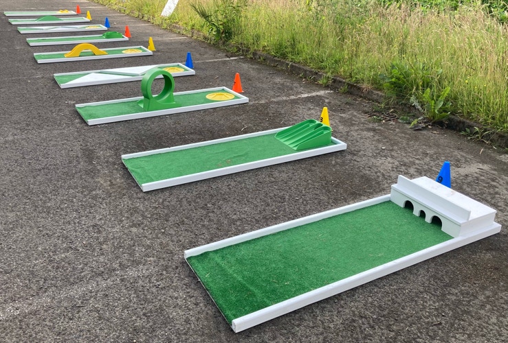 Portable mini golf hire Northern Ireland