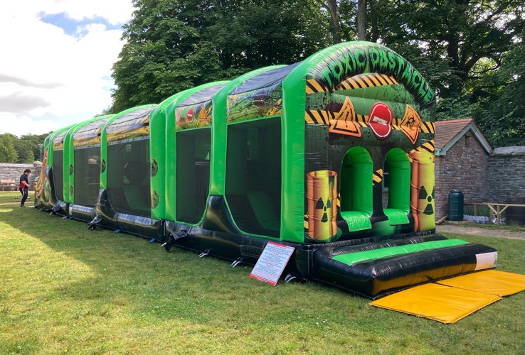 Large fun run hire Northern Ireland obstacle course