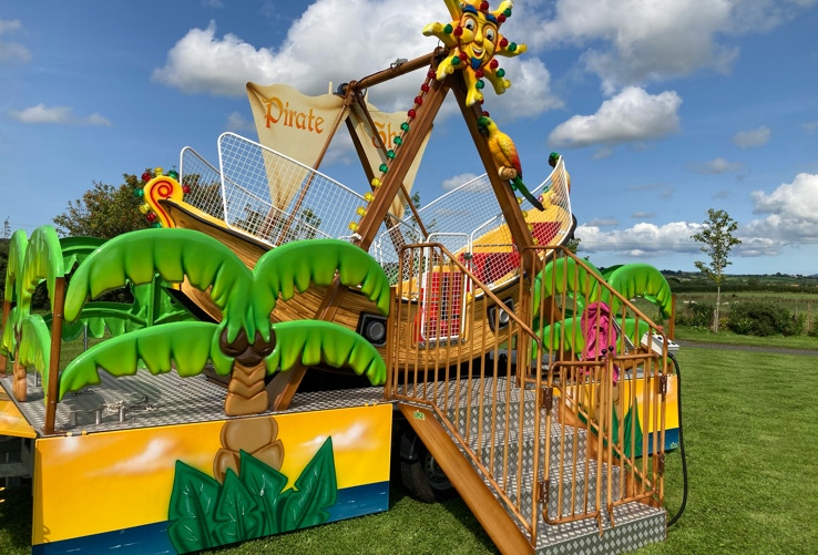 fun fair rides for hire Pirate boat, Northern Ireland