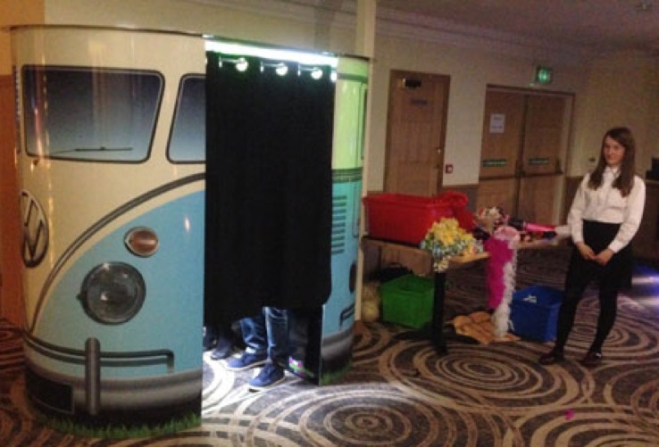 VW camper photo booth hire Northern Ireland