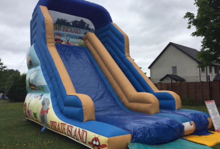 Inflatable slide hire